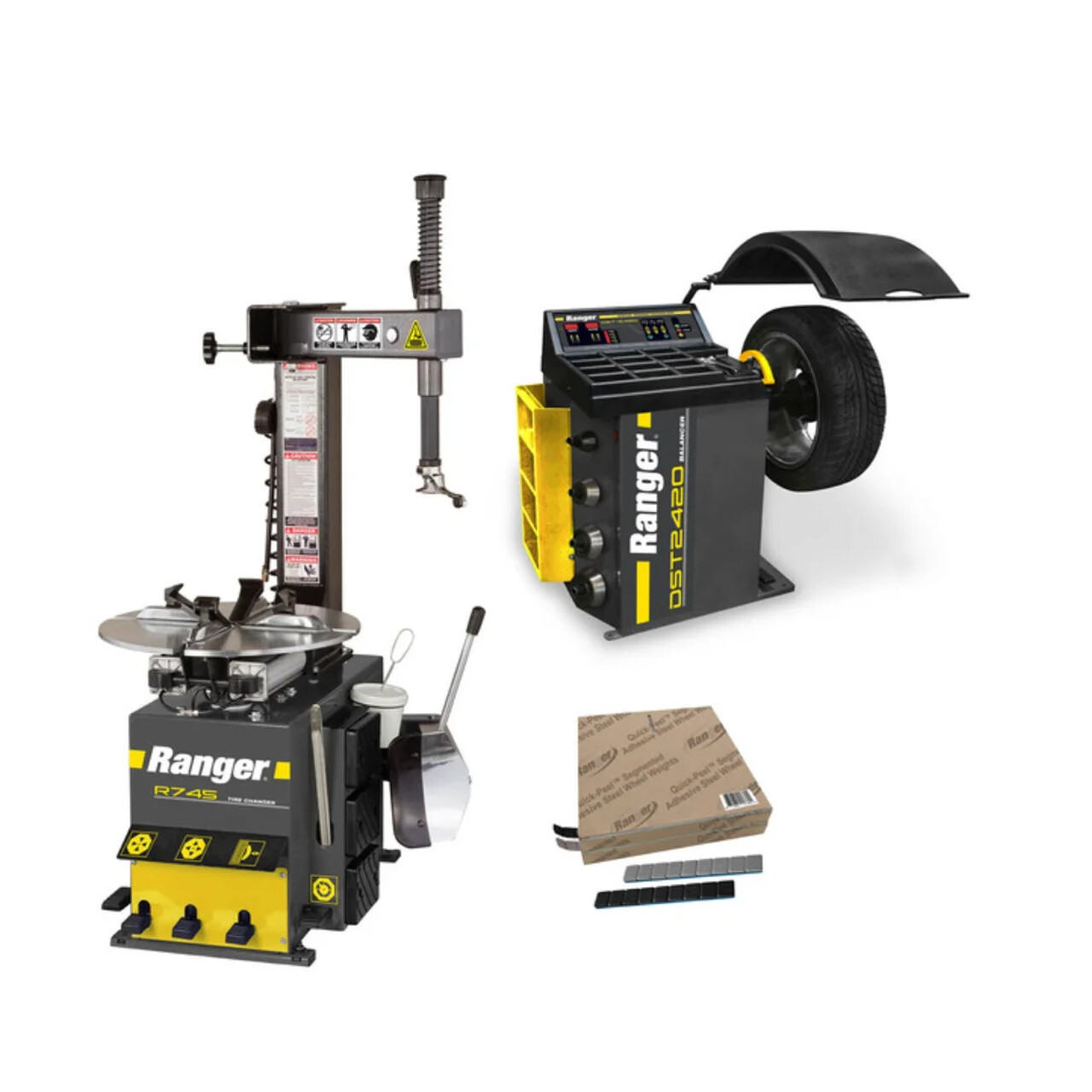 Tire Changer & Wheel Balancer Combo